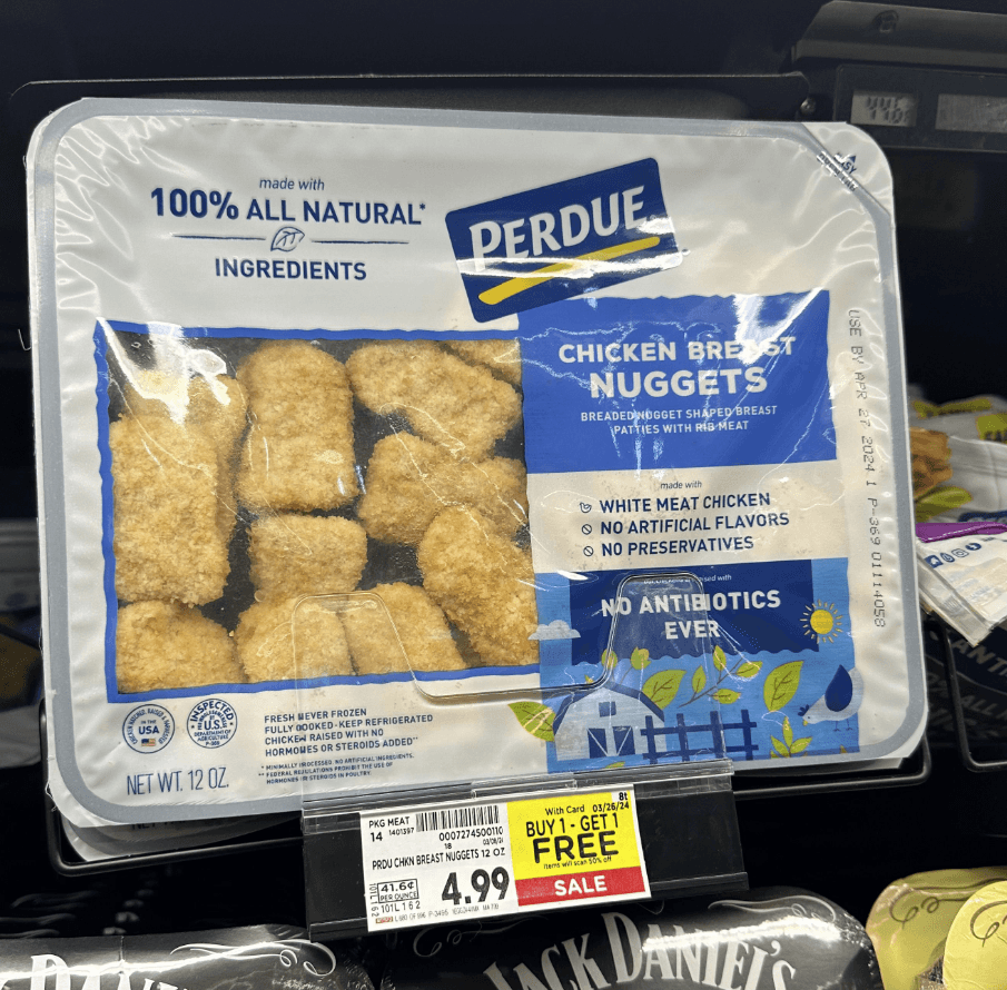 Perdue Chicken Kroger Shelf Image
