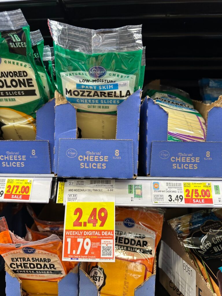 kroger cheese shelf image