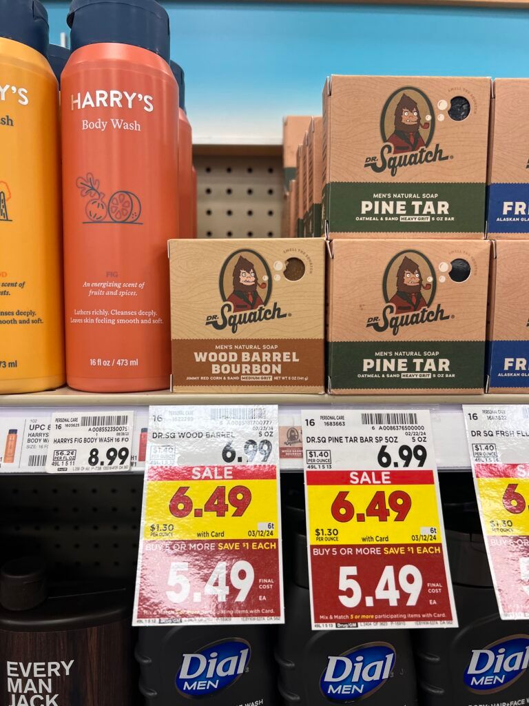 dr squatch kroger shelf image