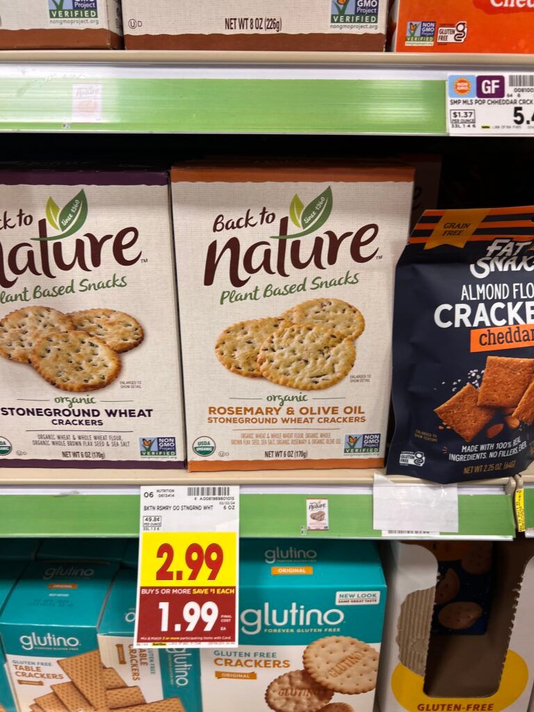 back to nature kroger shelf image