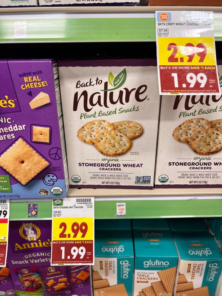 back to nature kroger shelf image