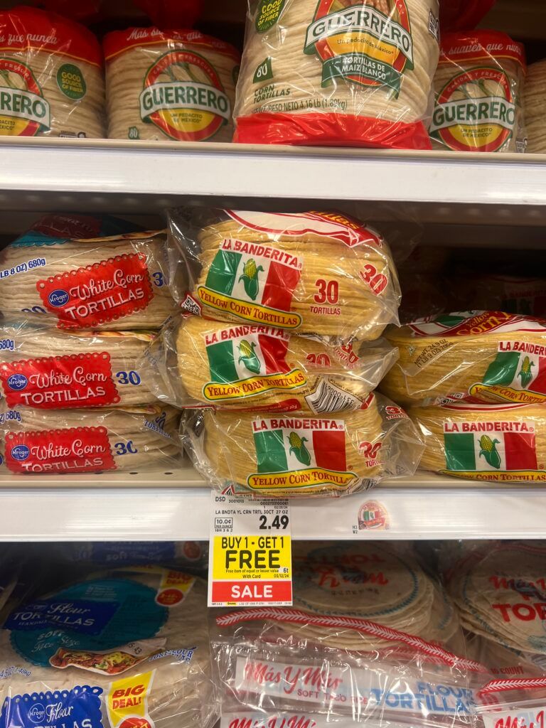 la banderita kroger shelf image