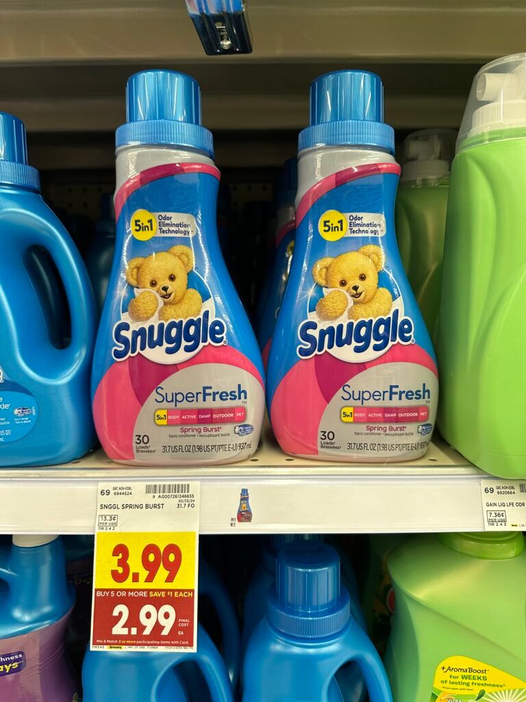 snuggle kroger shelf image