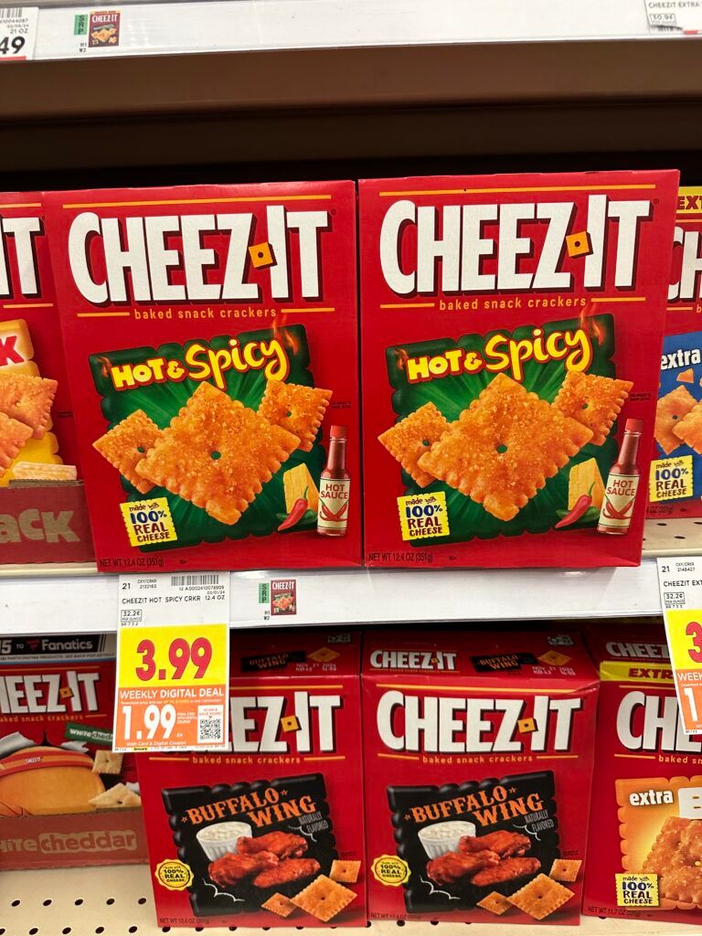 cheez it kroger shelf image