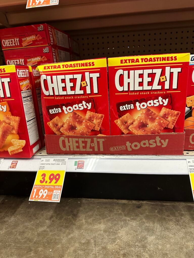 cheez it kroger shelf image
