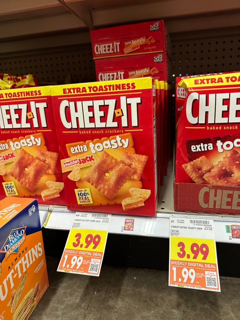 cheez it kroger shelf image