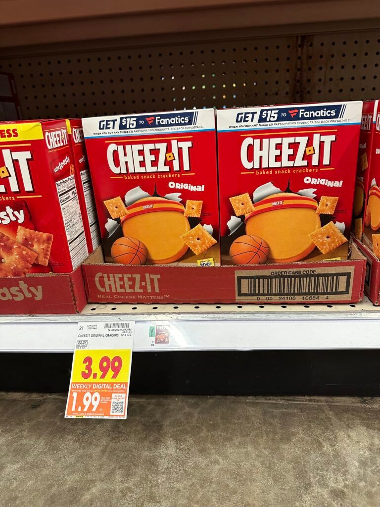 cheez it kroger shelf image