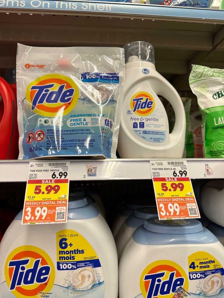 tide kroger shelf image