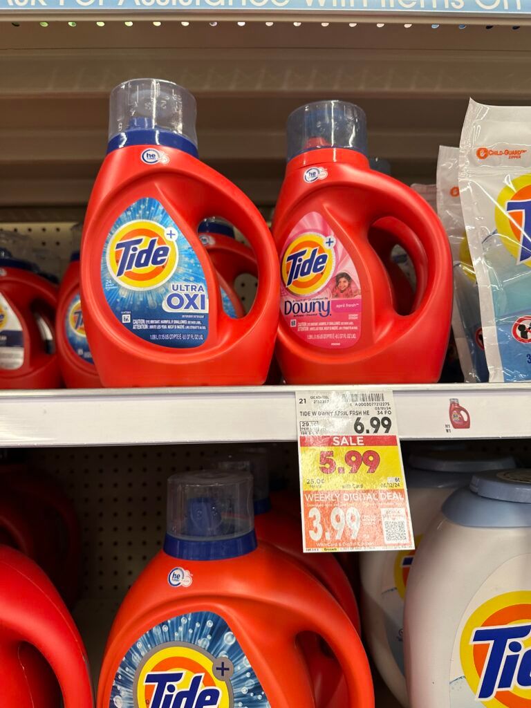 tide kroger shelf image