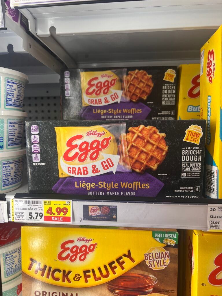eggo grab n go kroger shelf image