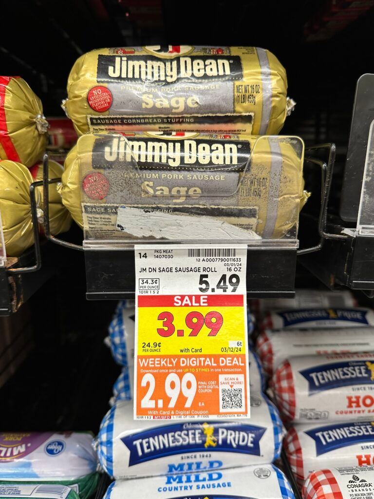 jimmy dean kroger shelf image