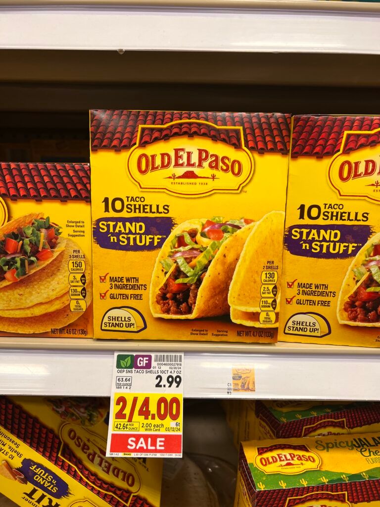 old el paso kroger shelf image