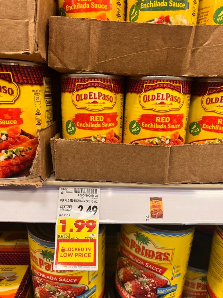 old el paso kroger shelf image