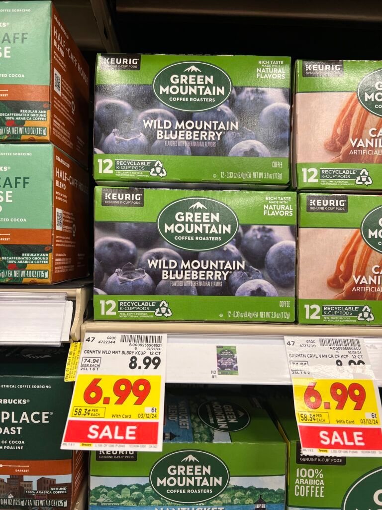 green mountain coffee kroger shelf image