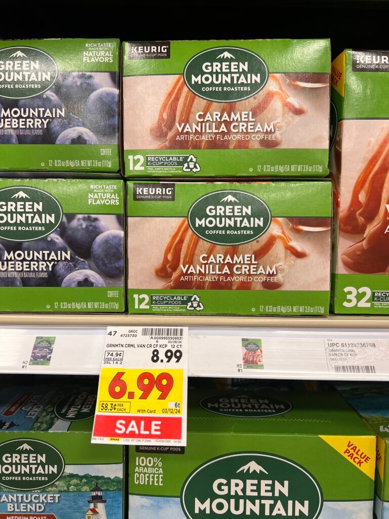 green mountain coffee kroger shelf image
