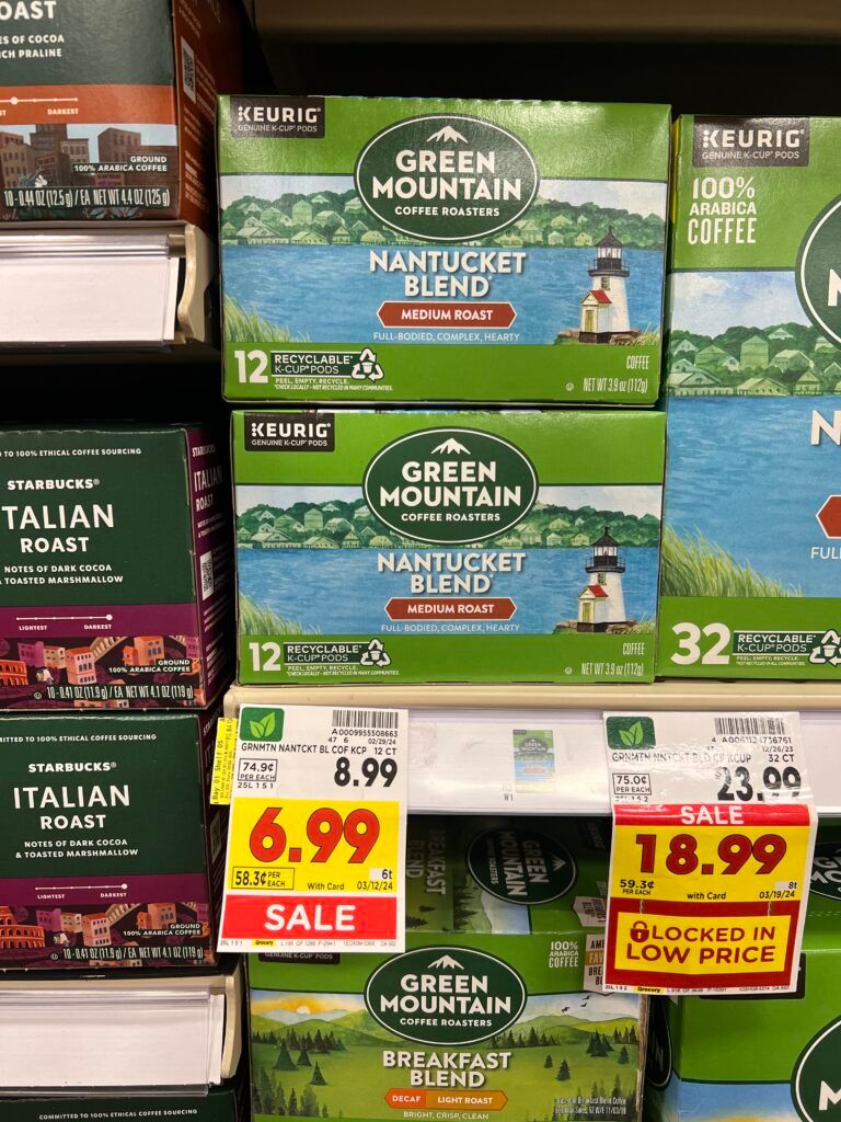 green mountain coffee kroger shelf image