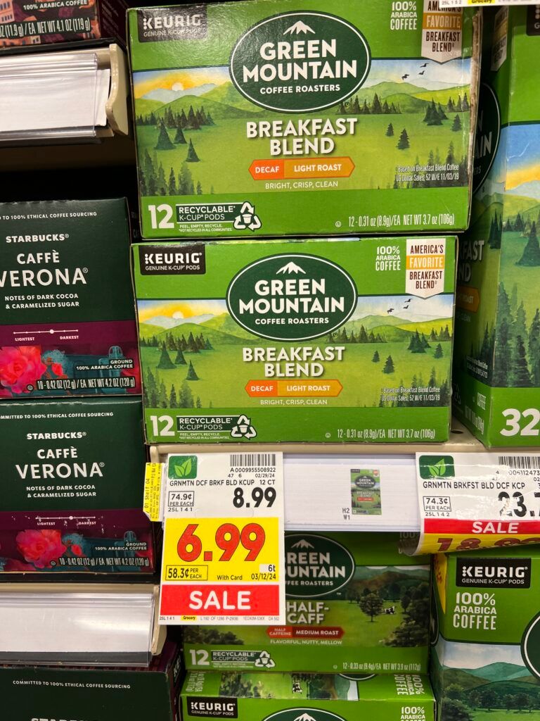 green mountain coffee kroger shelf image