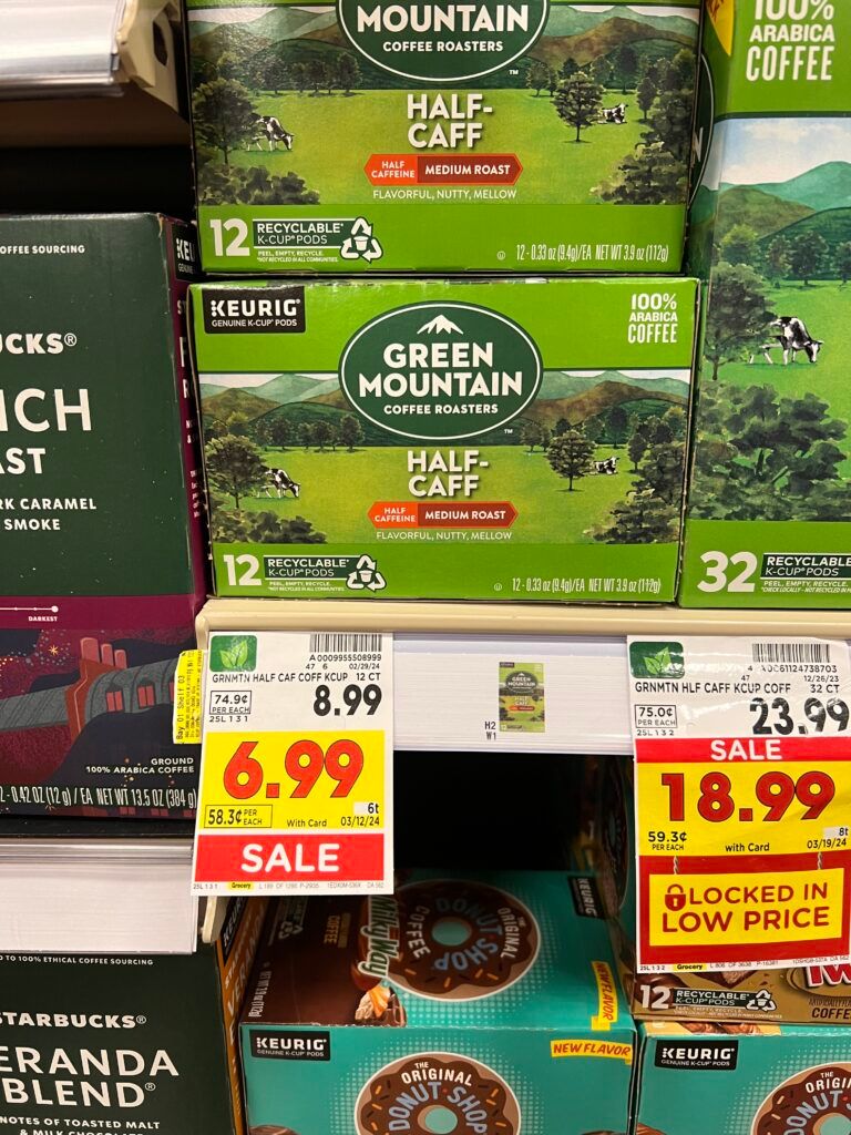 green mountain coffee kroger shelf image