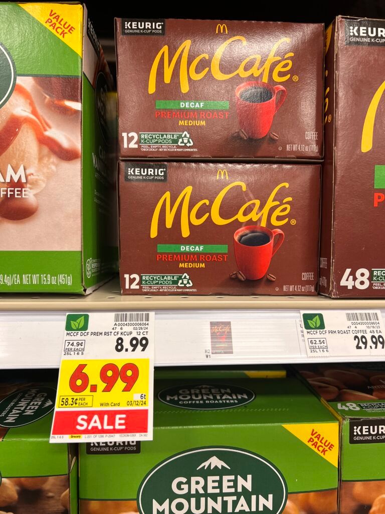 mccafe kroger shelf image
