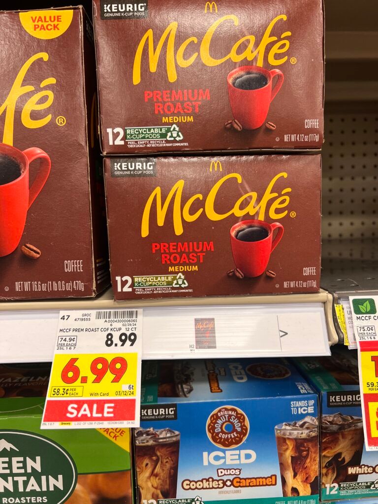 mccafe kroger shelf image