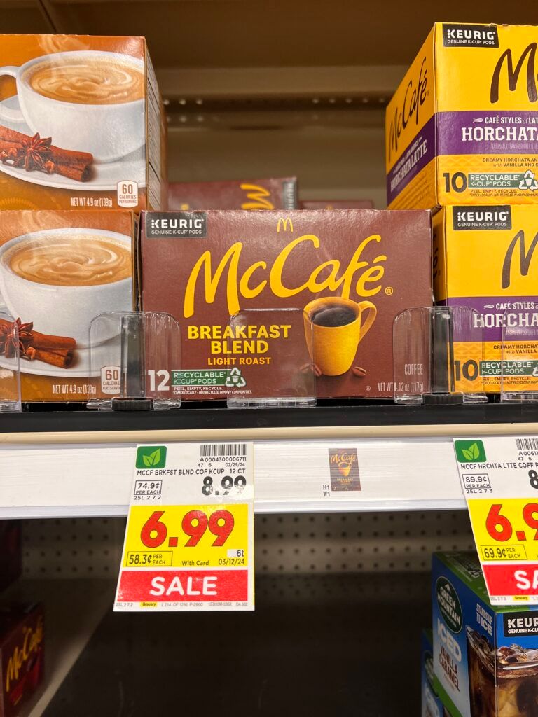 mccafe kroger shelf image
