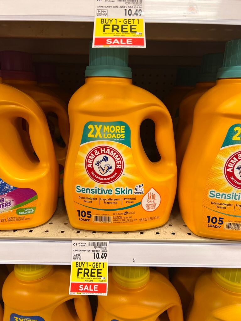 arm and hammer kroger shelf image