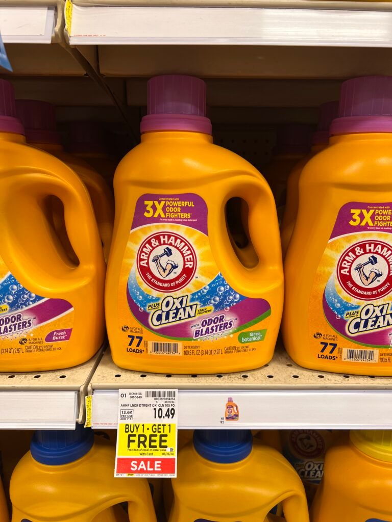 arm and hammer kroger shelf image