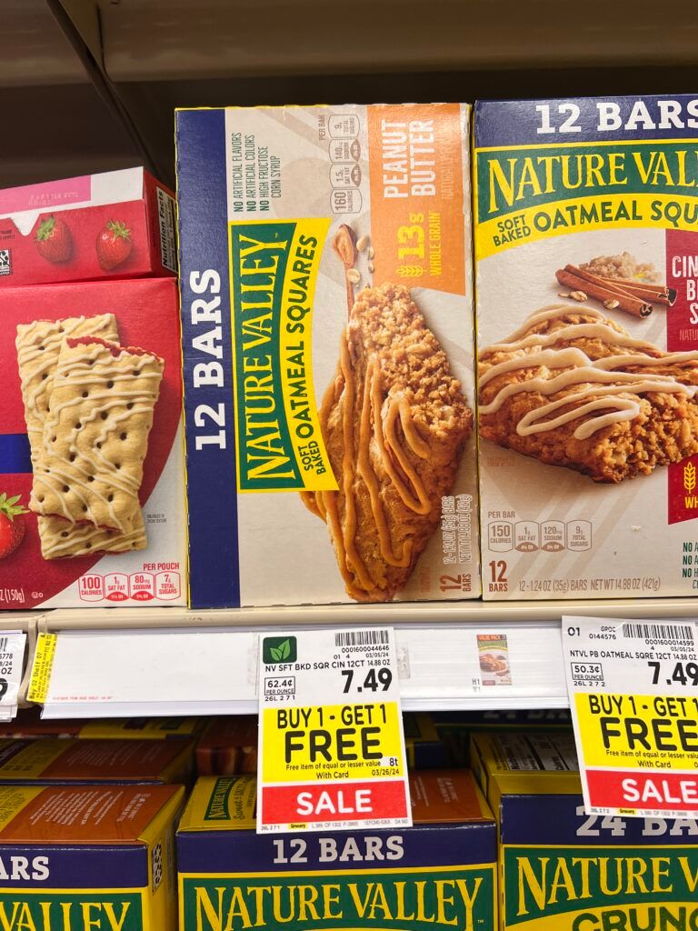 nature valley kroger shelf image