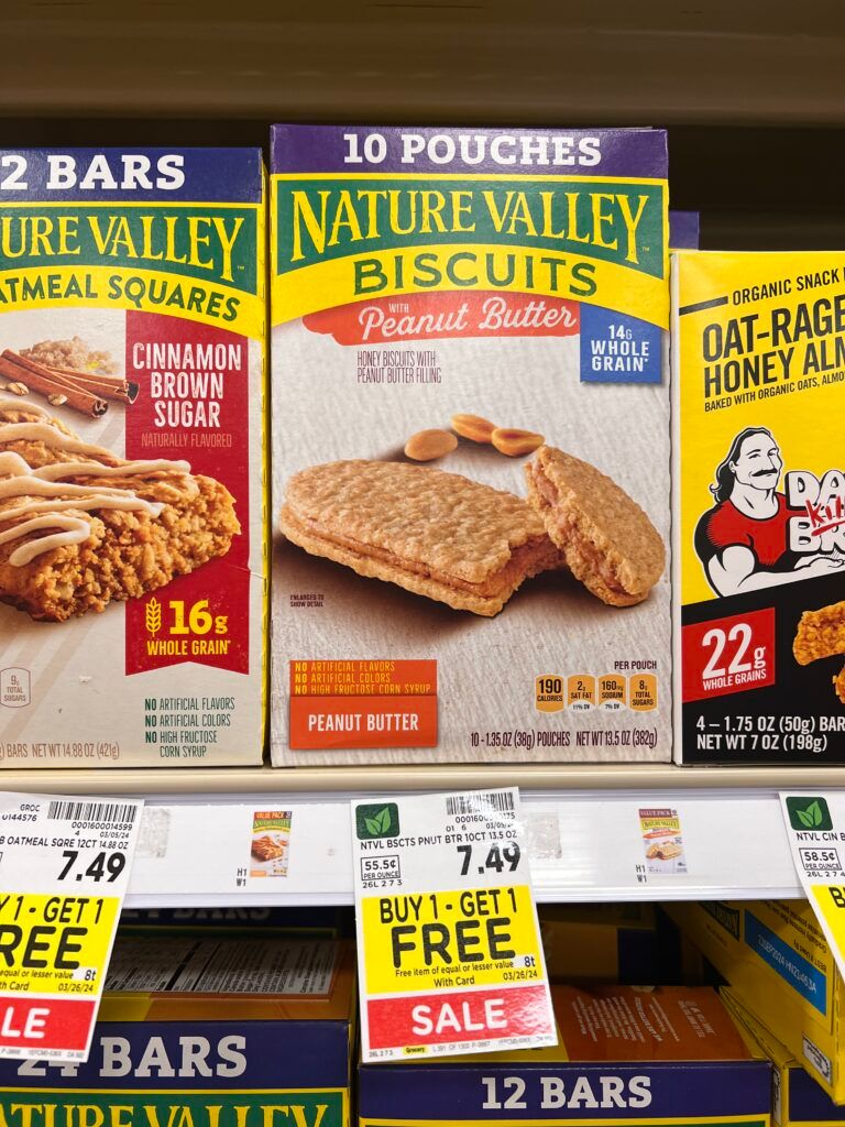 nature valley kroger shelf image
