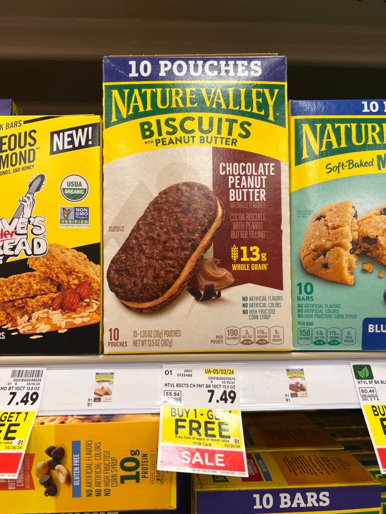 nature valley kroger shelf image
