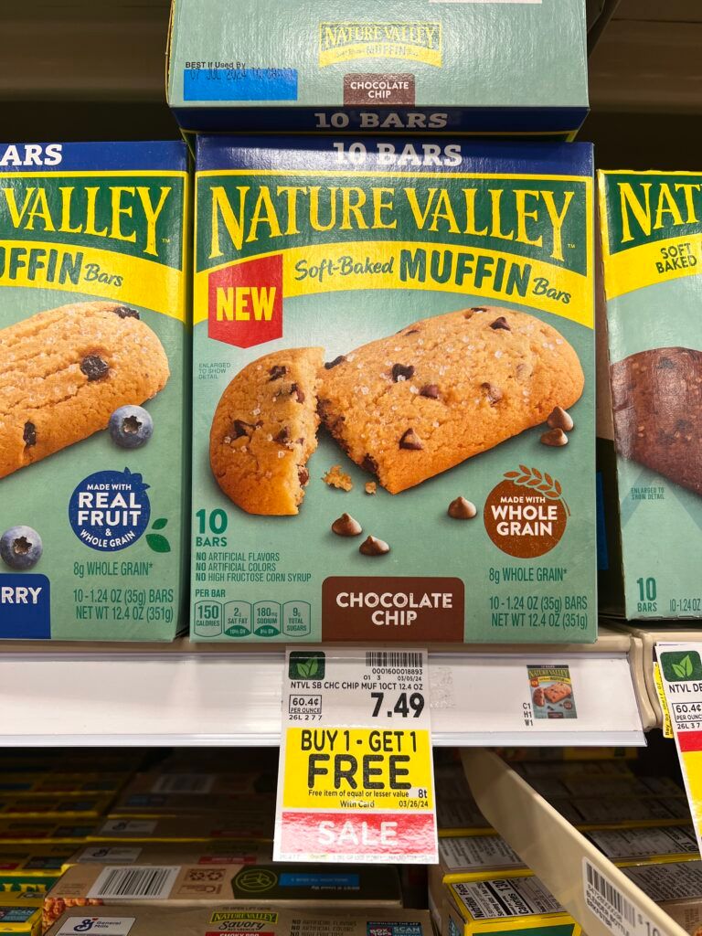 nature valley kroger shelf image