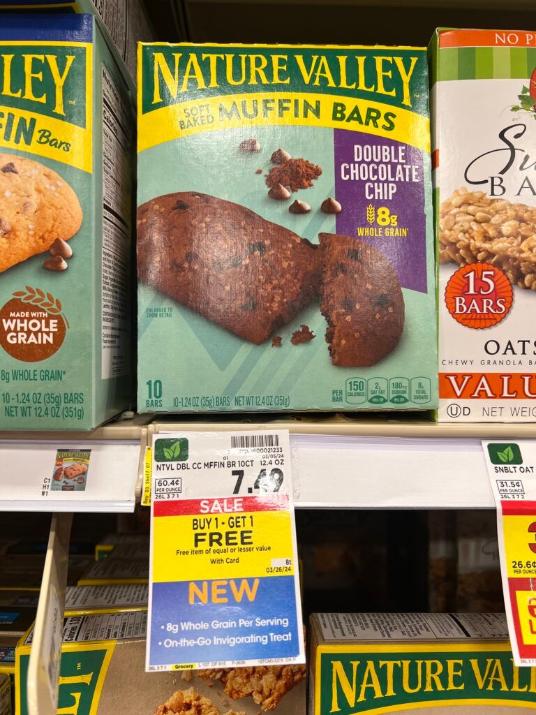 nature valley kroger shelf image