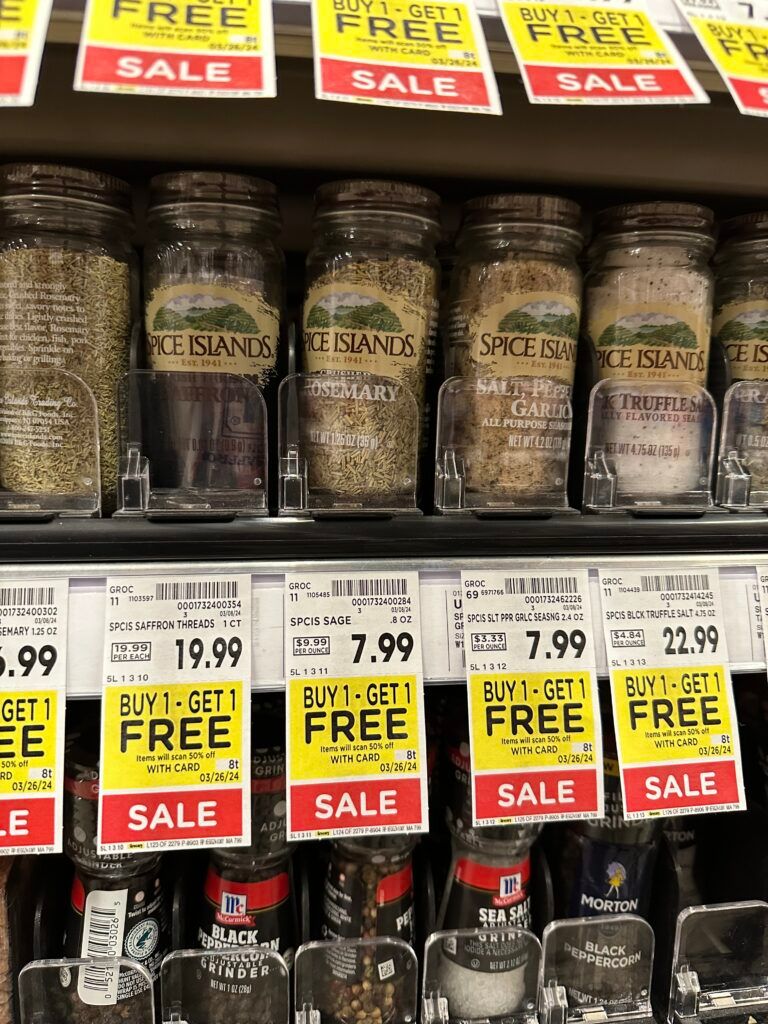 spice island spices kroger shelf image