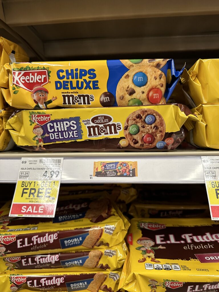keebler cookies kroger shelf image