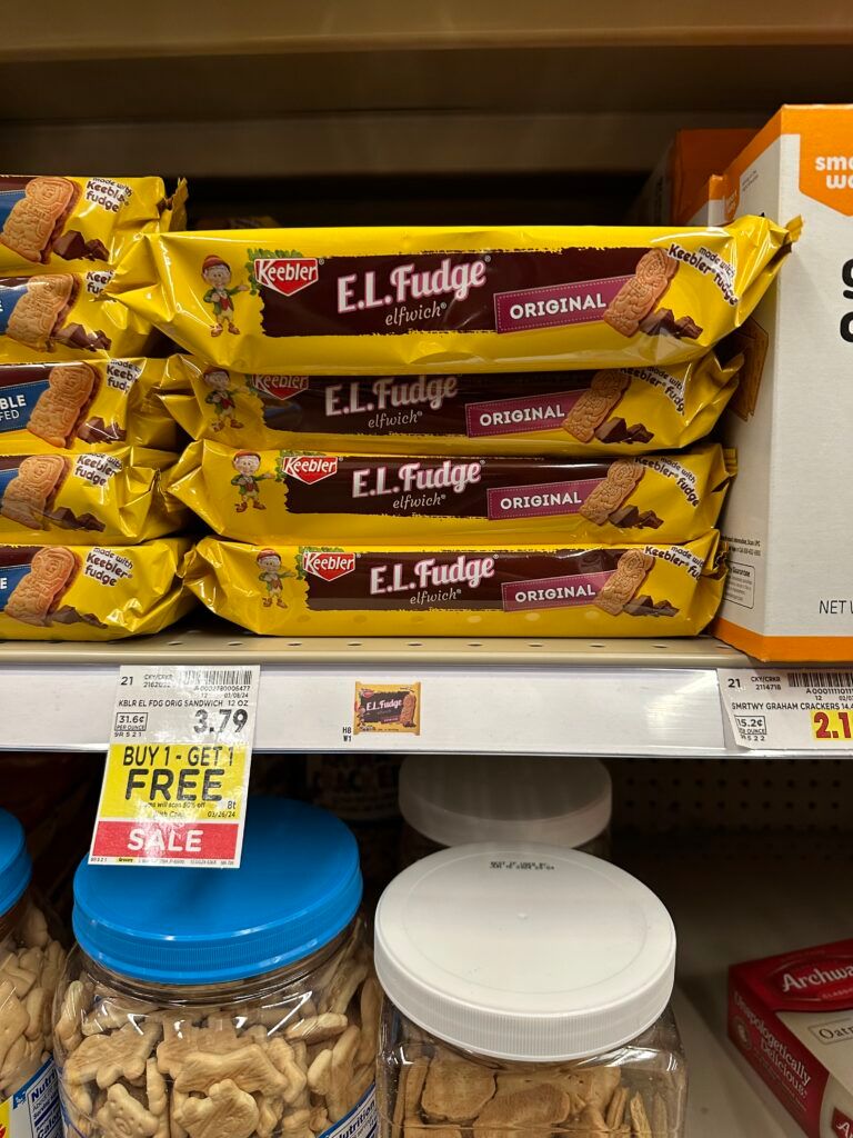 keebler cookies kroger shelf image