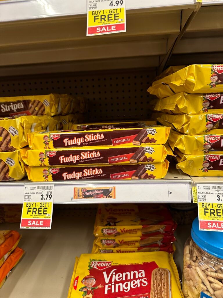 keebler cookies kroger shelf image