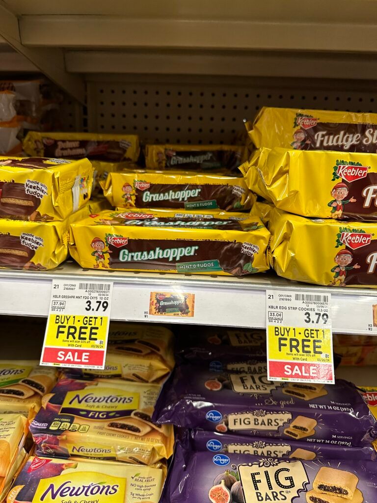 keebler cookies kroger shelf image