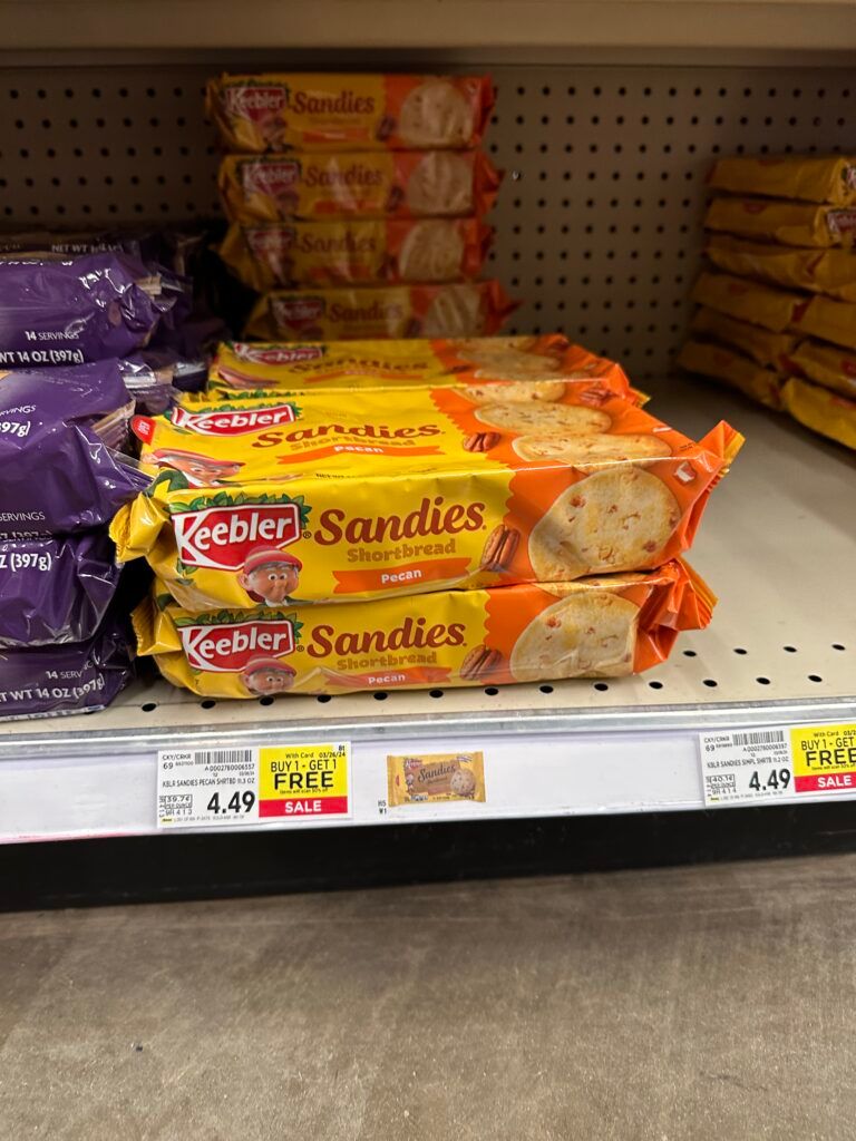 keebler cookies kroger shelf image