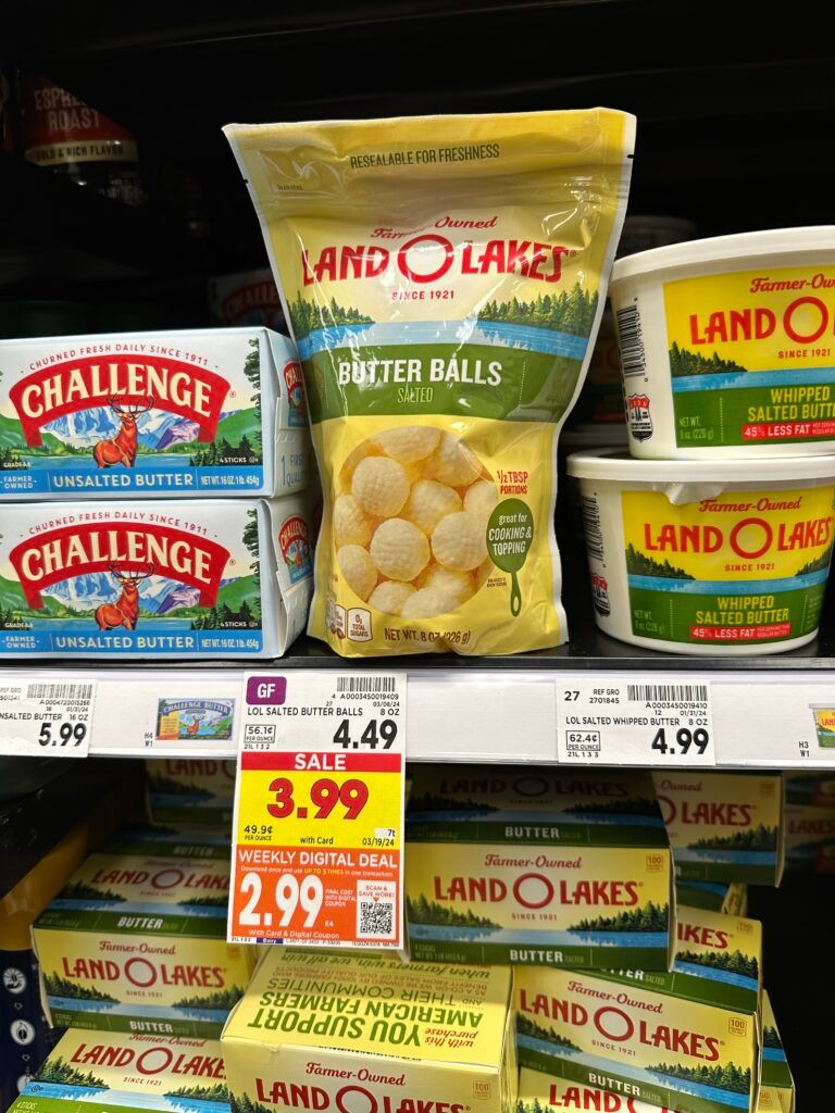 land o lakes kroger shelf image