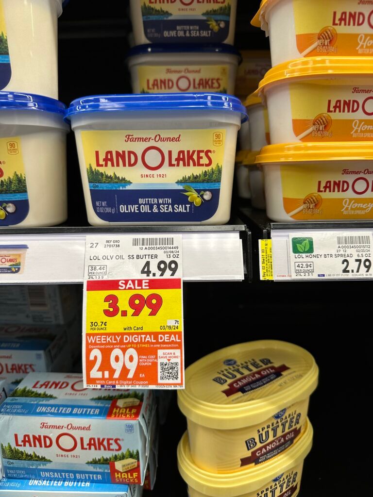 land o lakes kroger shelf image
