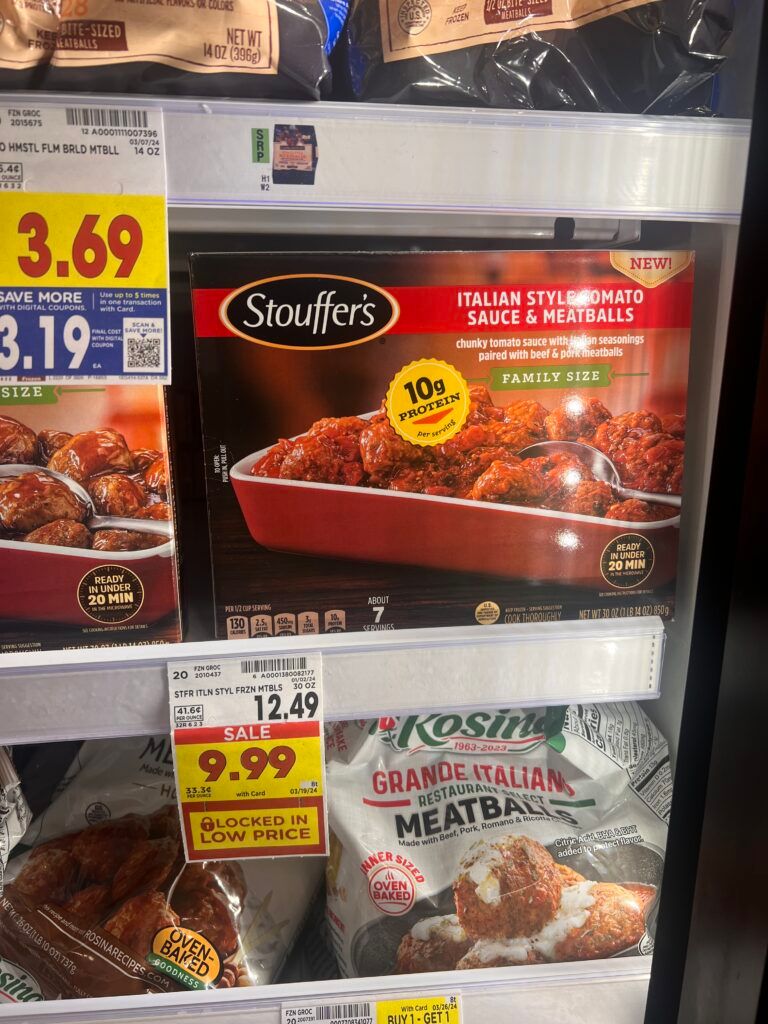 stouffers meatballs kroger shelf image
