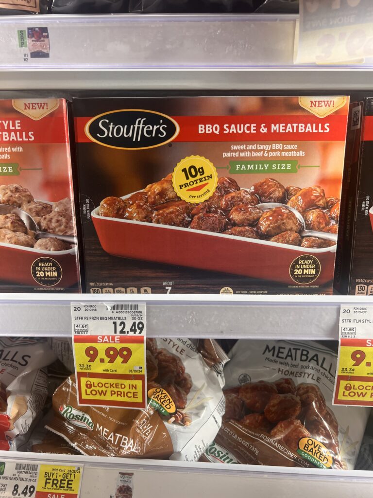 stouffers meatballs kroger shelf image