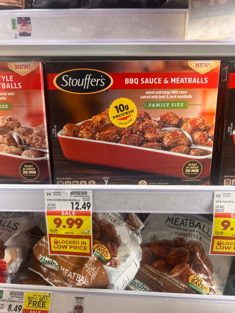 stouffers meatballs kroger shelf image