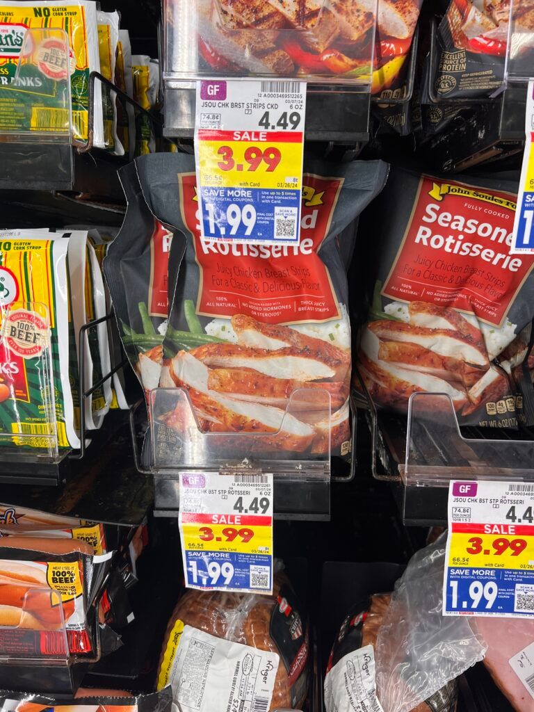 John Soules Chicken kroger shelf image
