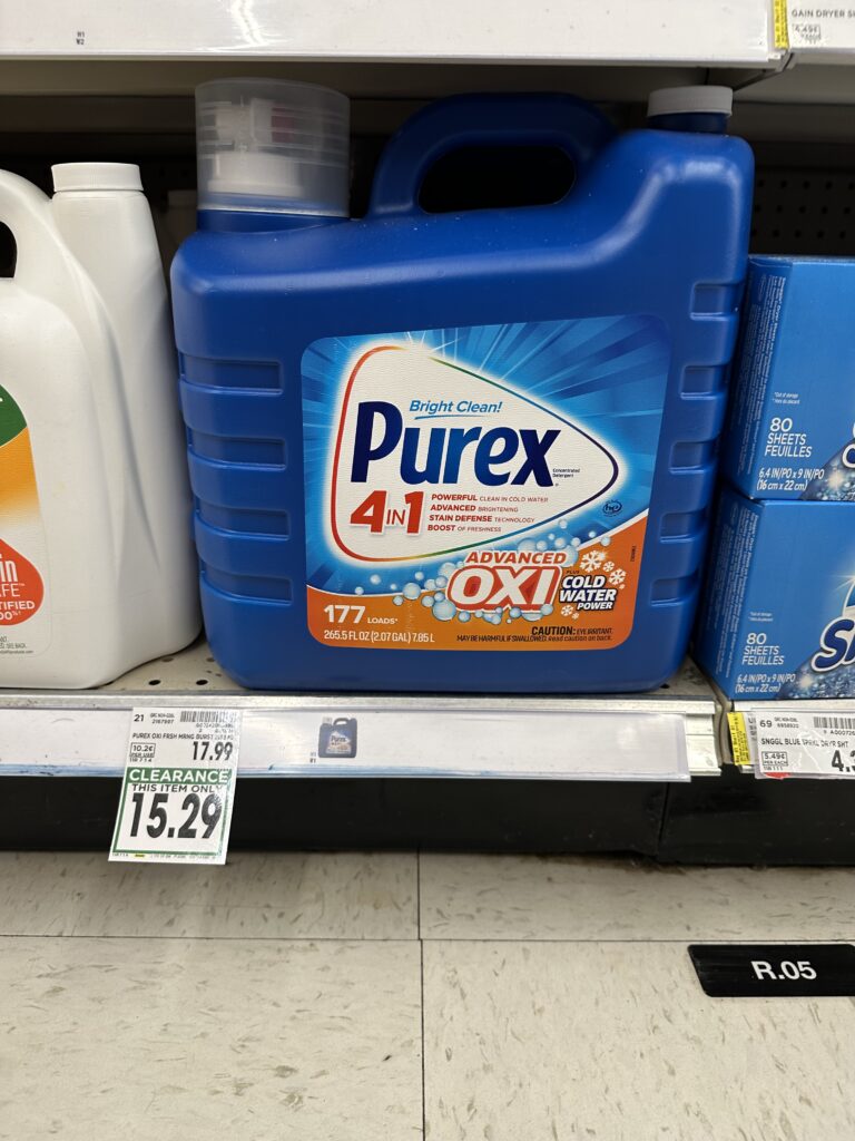 purex closeout shelf image