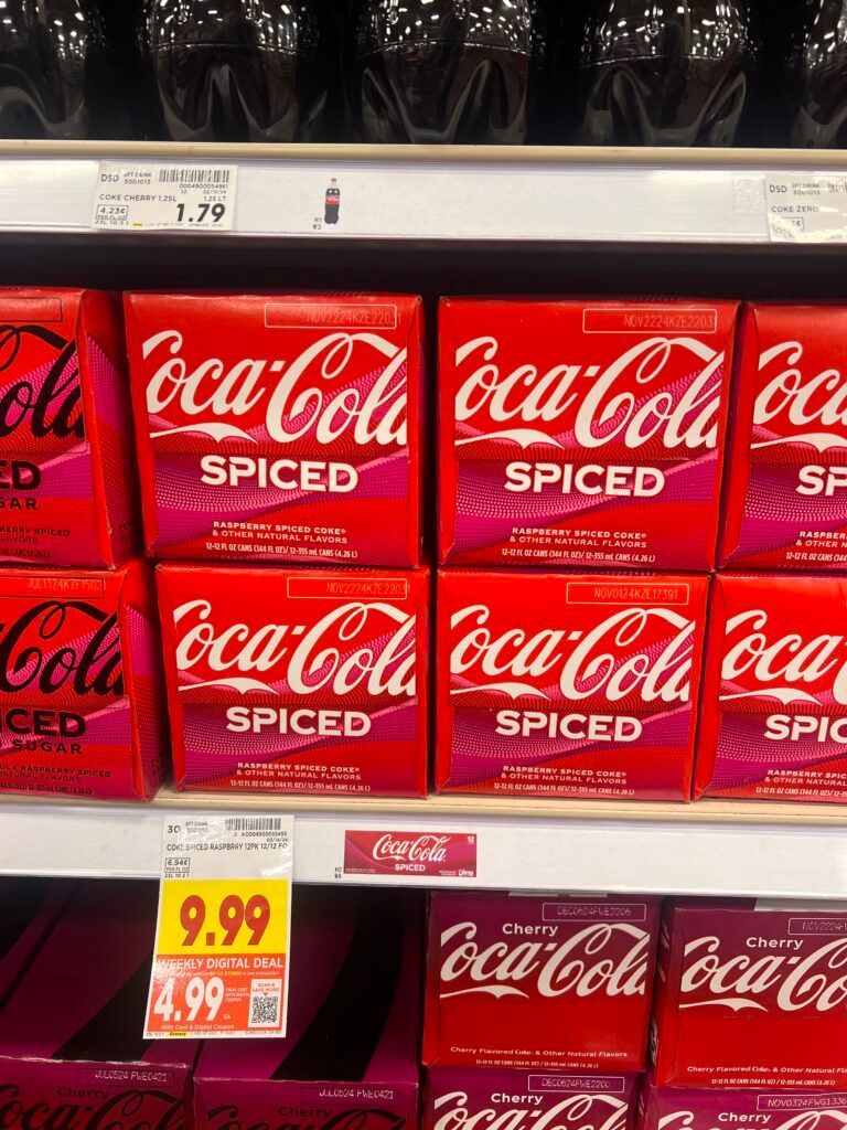 coca cola kroger shelf image
