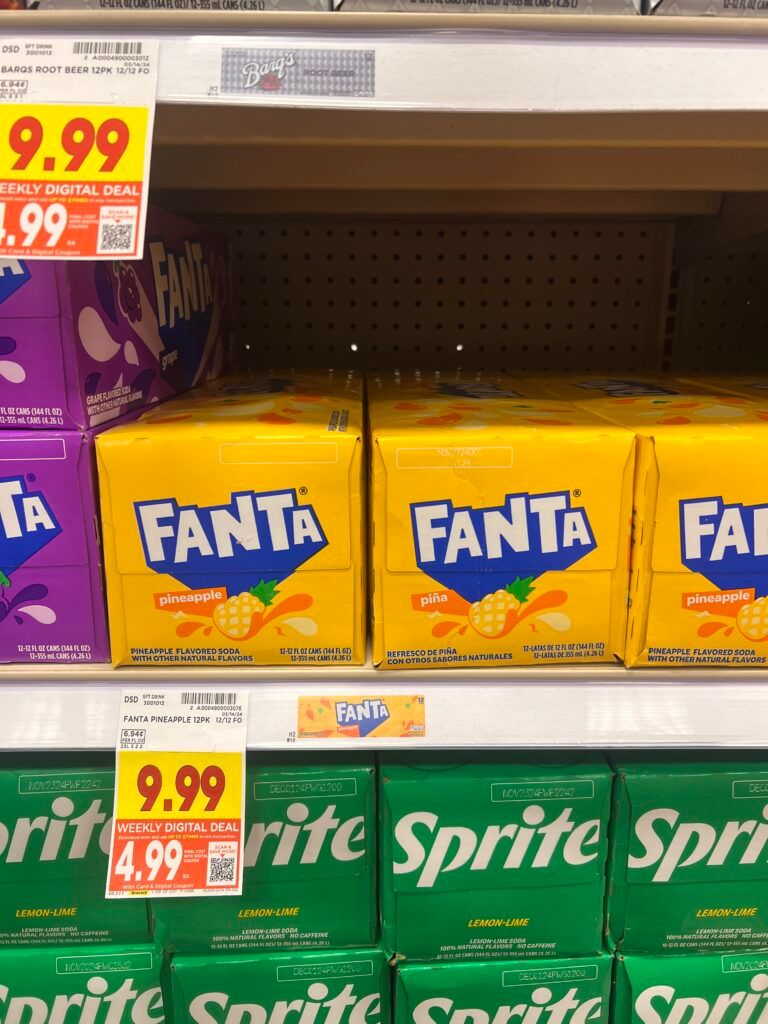 soda kroger shelf image