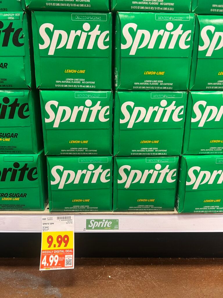 soda kroger shelf image
