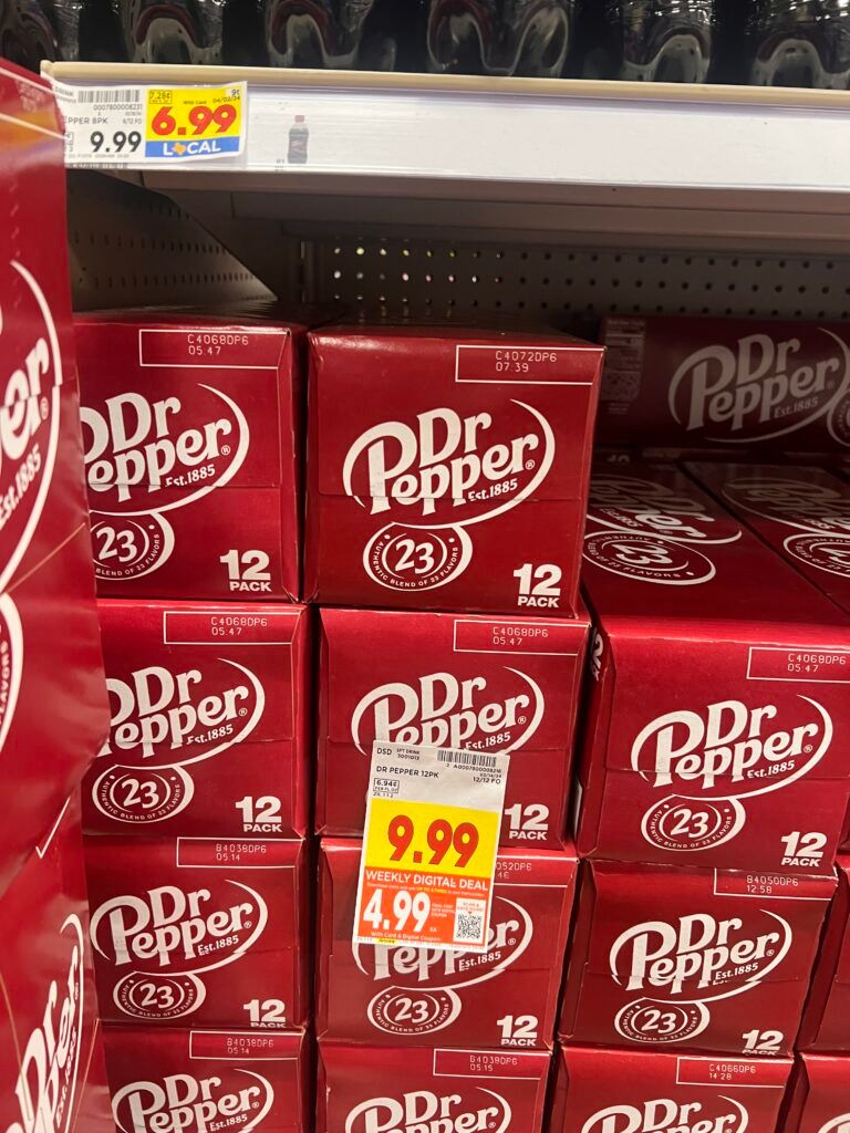 soda kroger shelf image