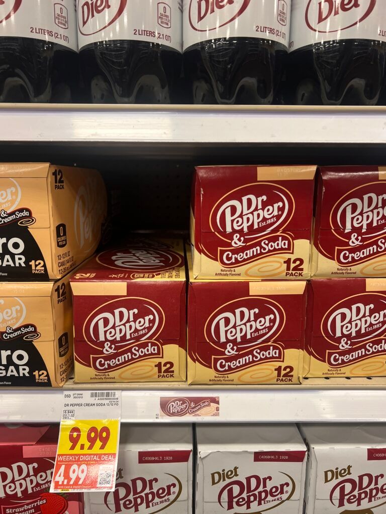 soda kroger shelf image